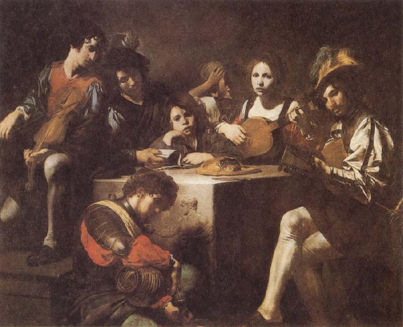 VALENTIN DE BOULOGNE The Concert